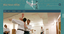 Desktop Screenshot of blueheronaikido.org